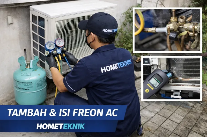 Tambah & Isi Freon AC